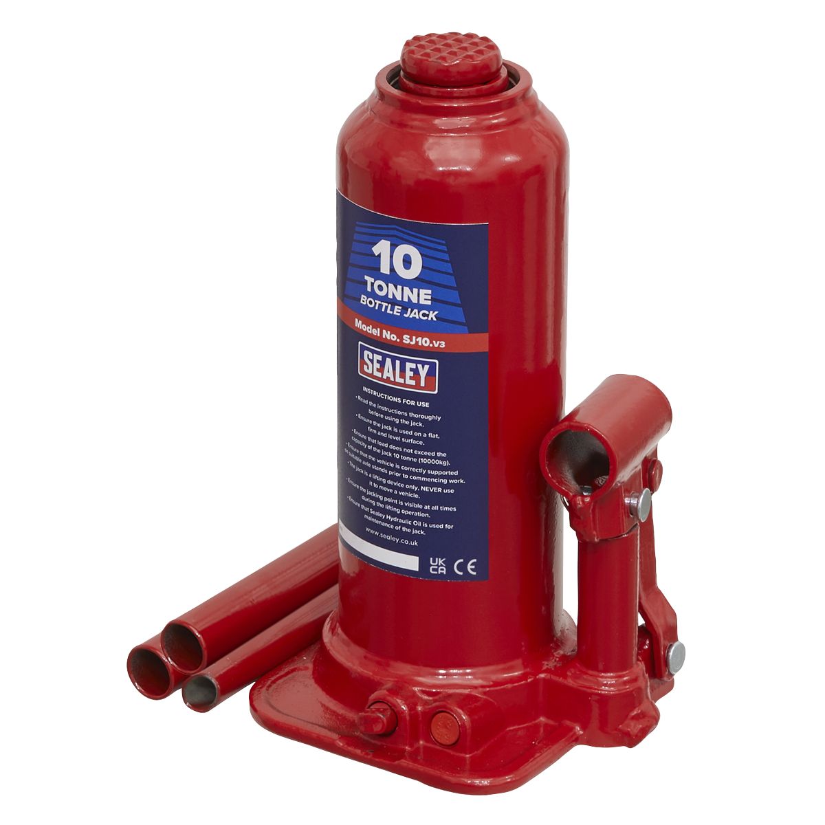 Sealey Bottle Jack 10 Tonne - Image 1