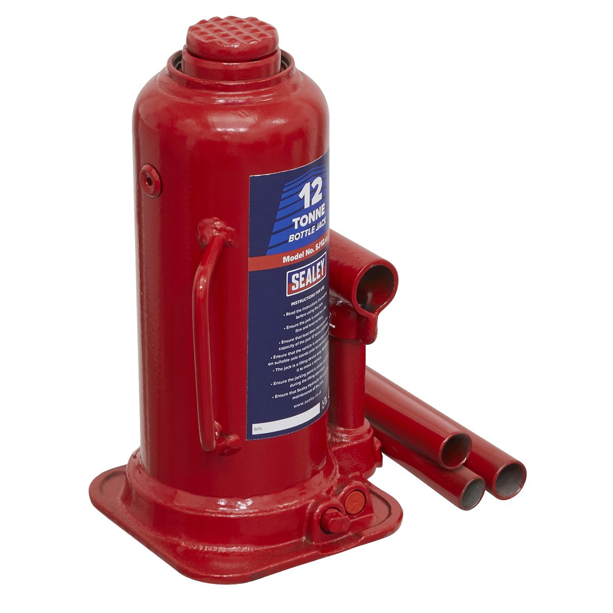 Sealey Bottle Jack 12 Tonne - Image 2