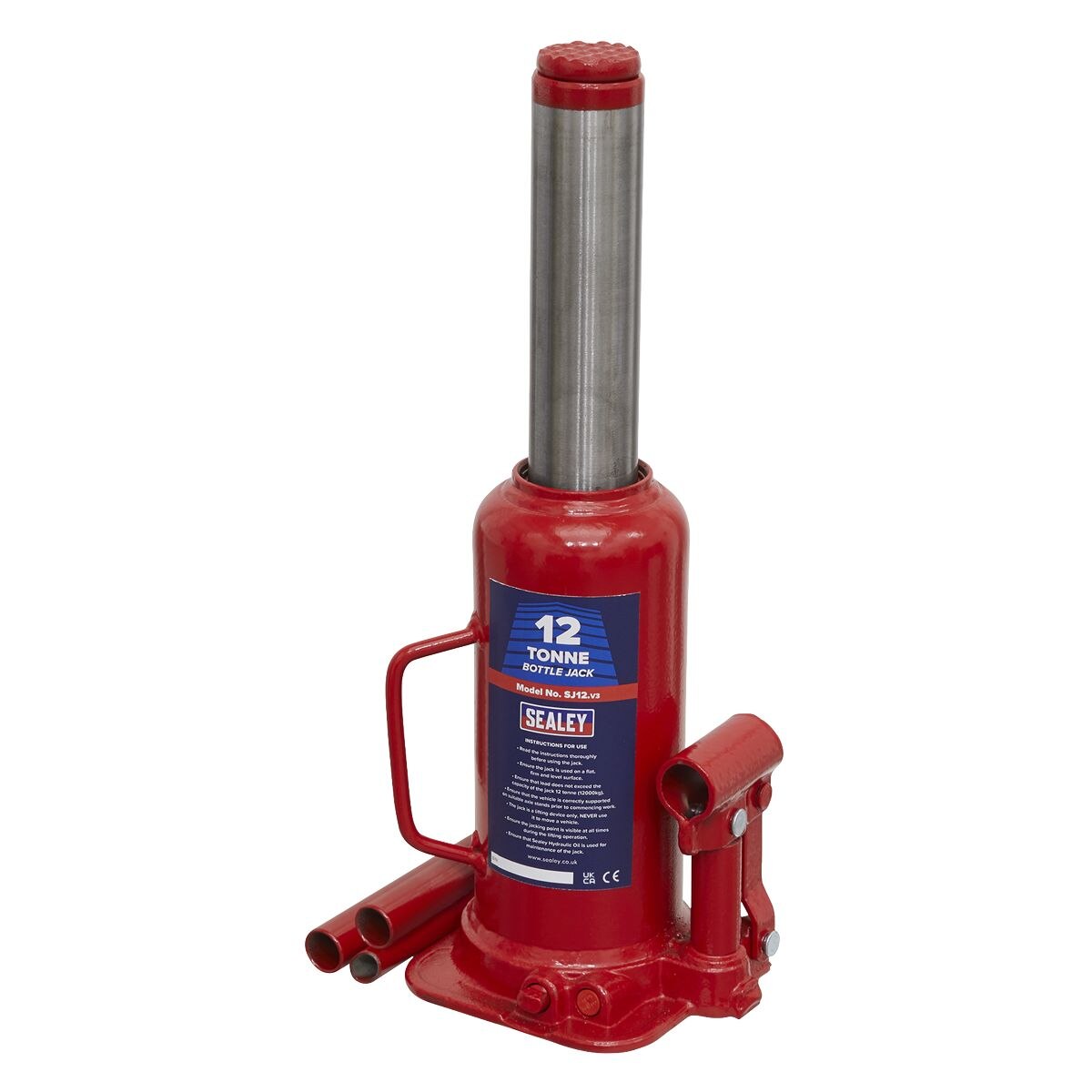 Sealey Bottle Jack 12 Tonne - Image 4