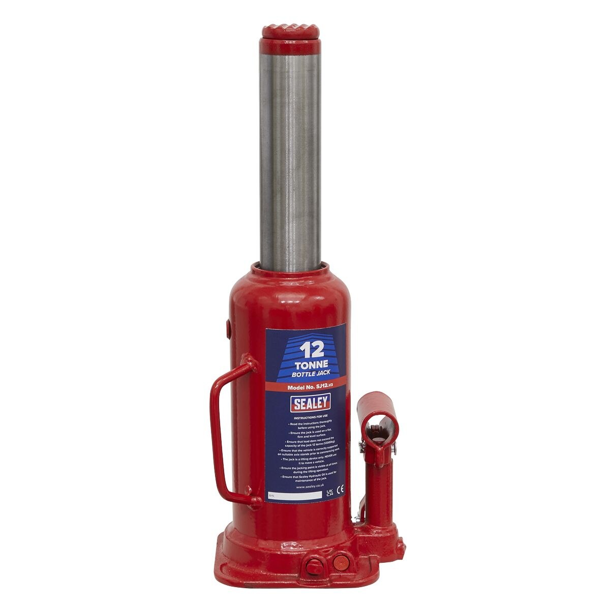 Sealey Bottle Jack 12 Tonne - Image 6