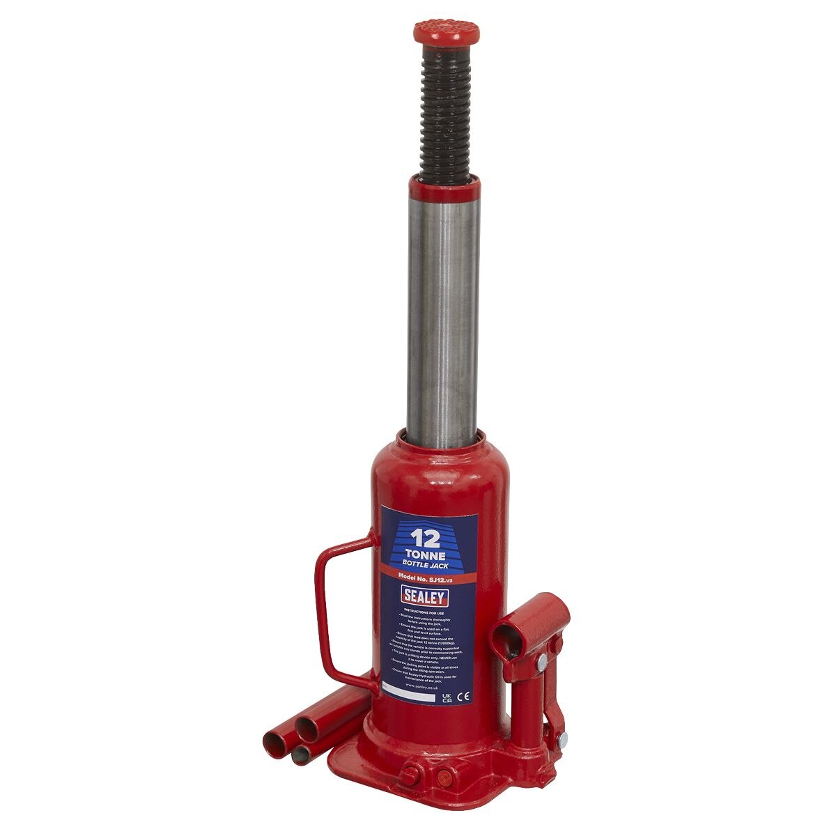 Sealey Bottle Jack 12 Tonne - Image 7