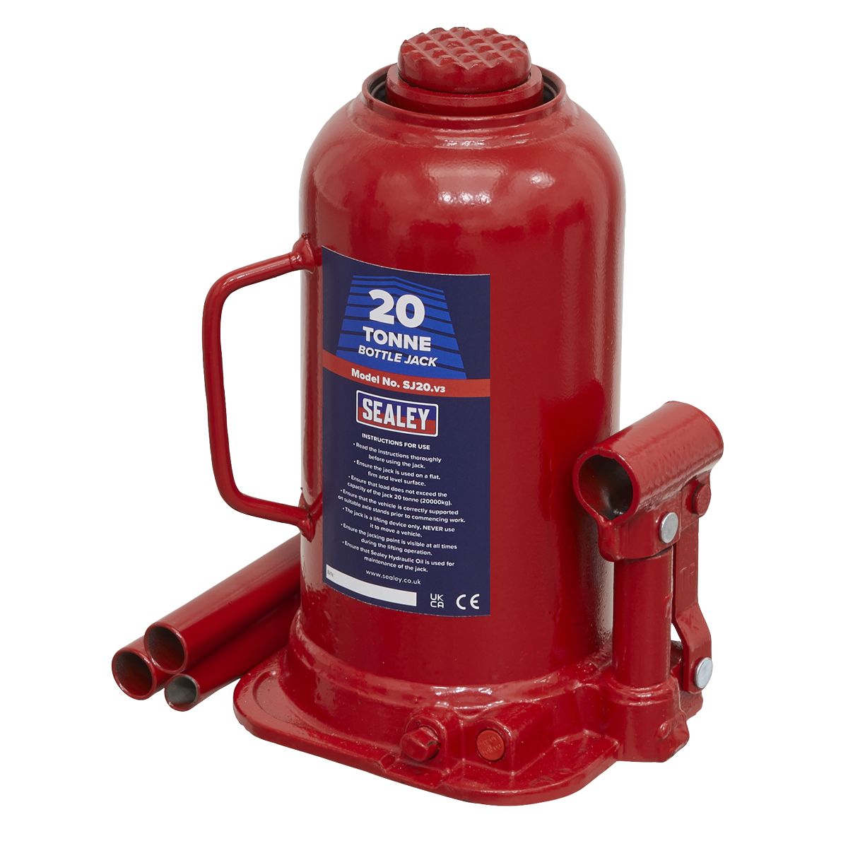 Sealey Bottle Jack 20 Tonne - Image 1