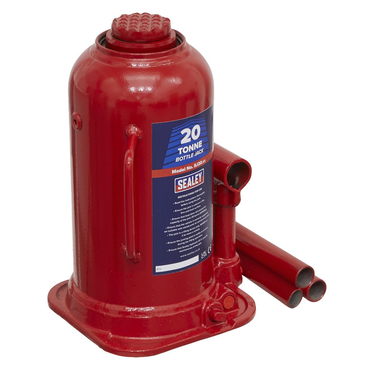 Sealey Bottle Jack 20 Tonne - Image 2
