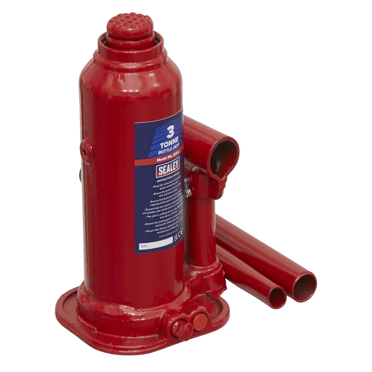 Sealey Bottle Jack 3 Tonne - Image 3