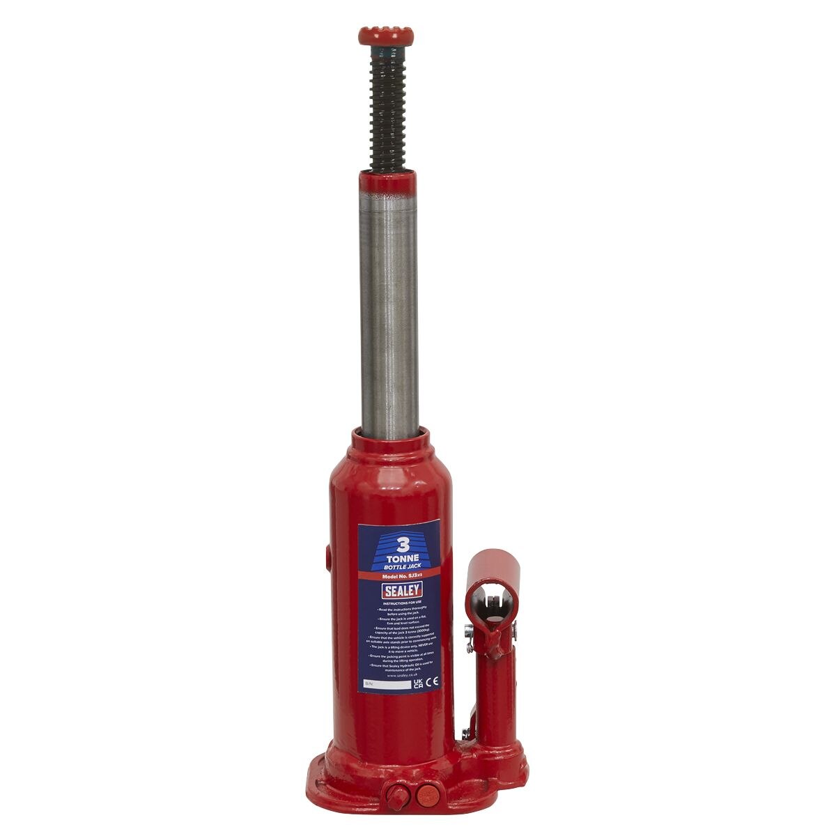 Sealey Bottle Jack 3 Tonne - Image 9