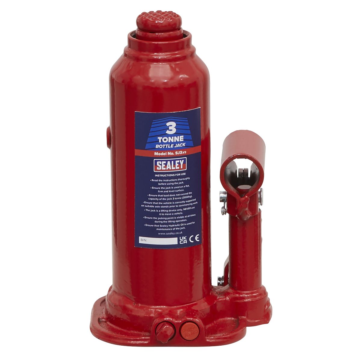 Sealey Bottle Jack 3 Tonne - Image 10