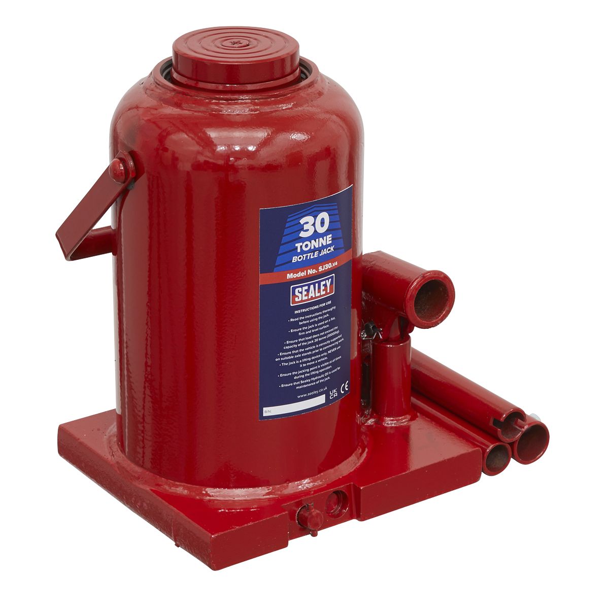 Sealey Bottle Jack 30 Tonne - Image 5