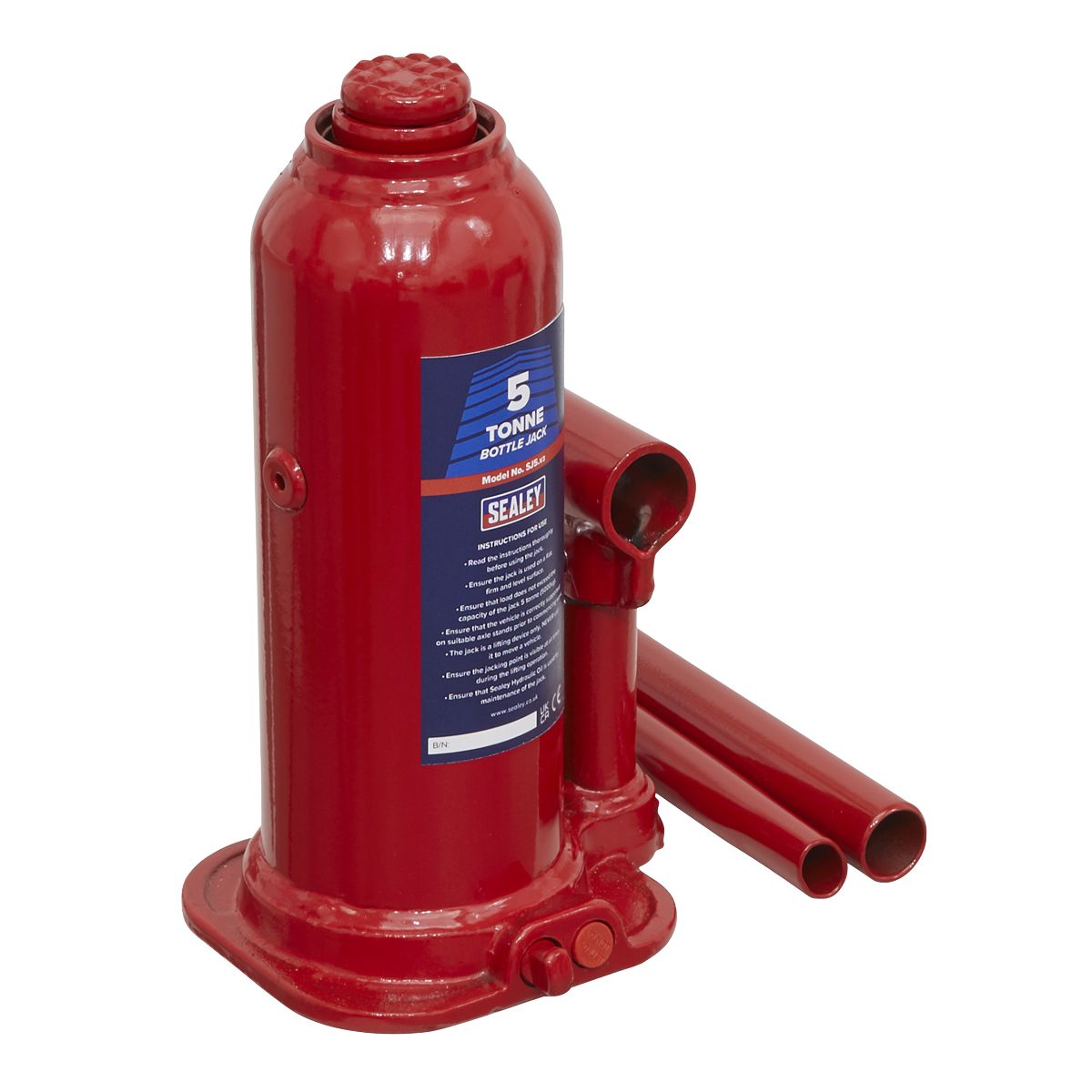 Sealey Bottle Jack 5 Tonne - Image 7