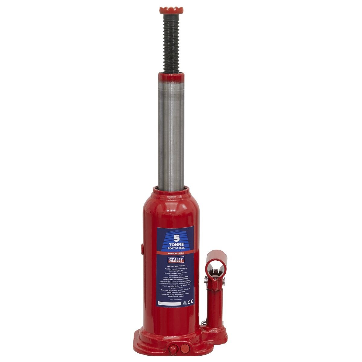 Sealey Bottle Jack 5 Tonne - Image 9