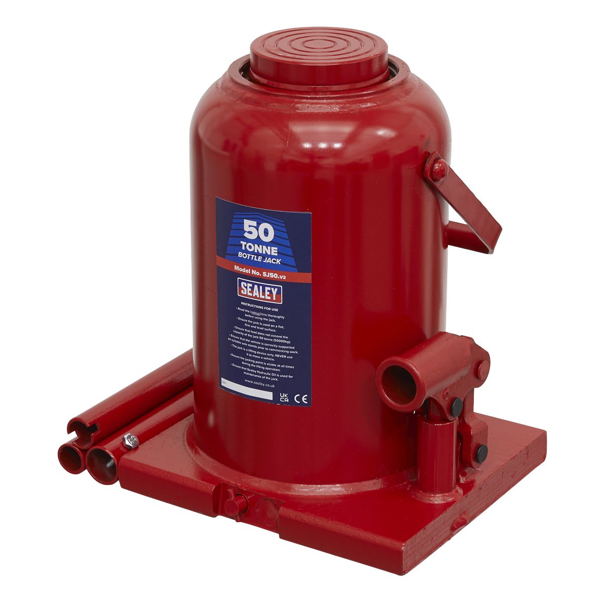 Sealey Bottle Jack 50 Tonne - Image 1