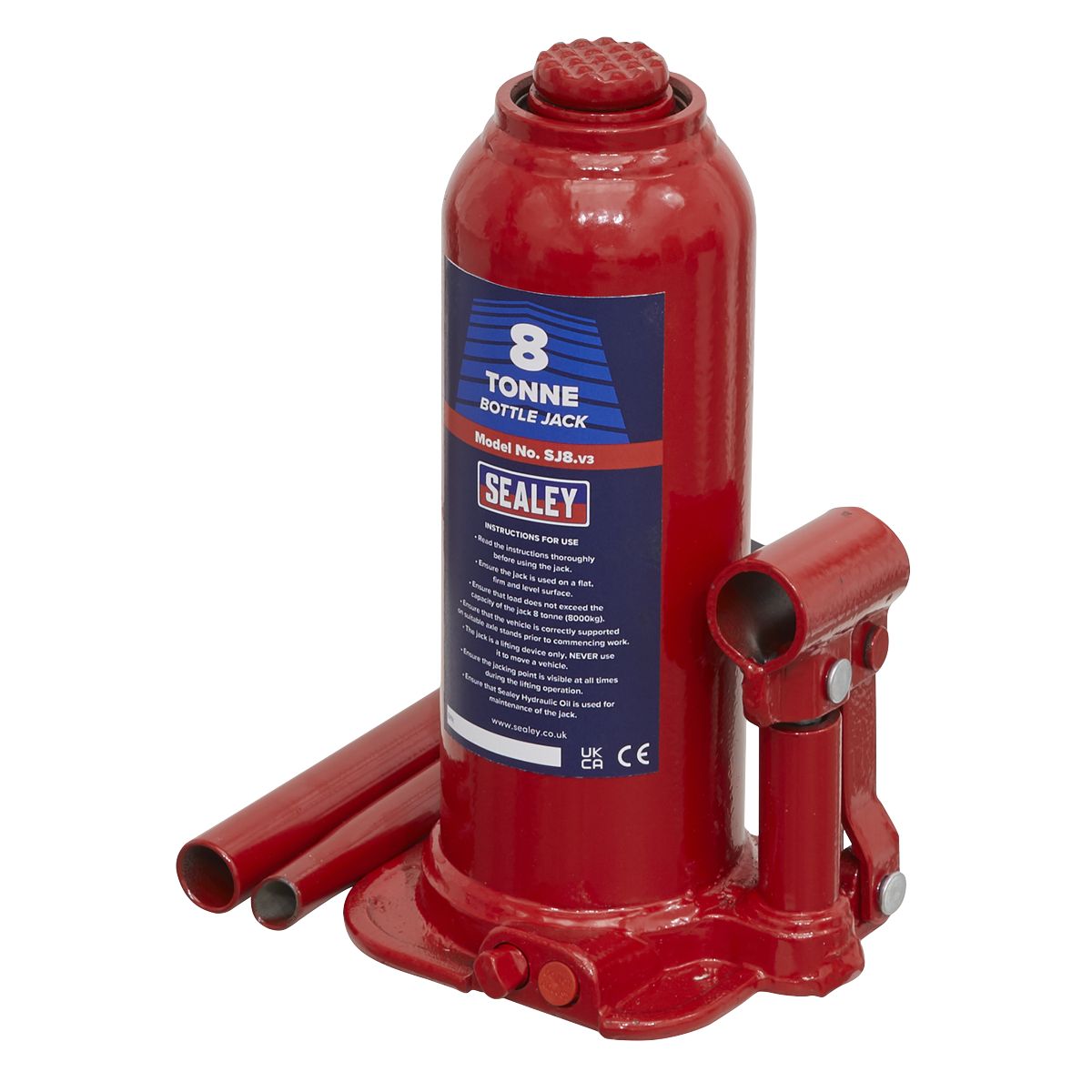 Sealey Bottle Jack 8 Tonne - Image 1