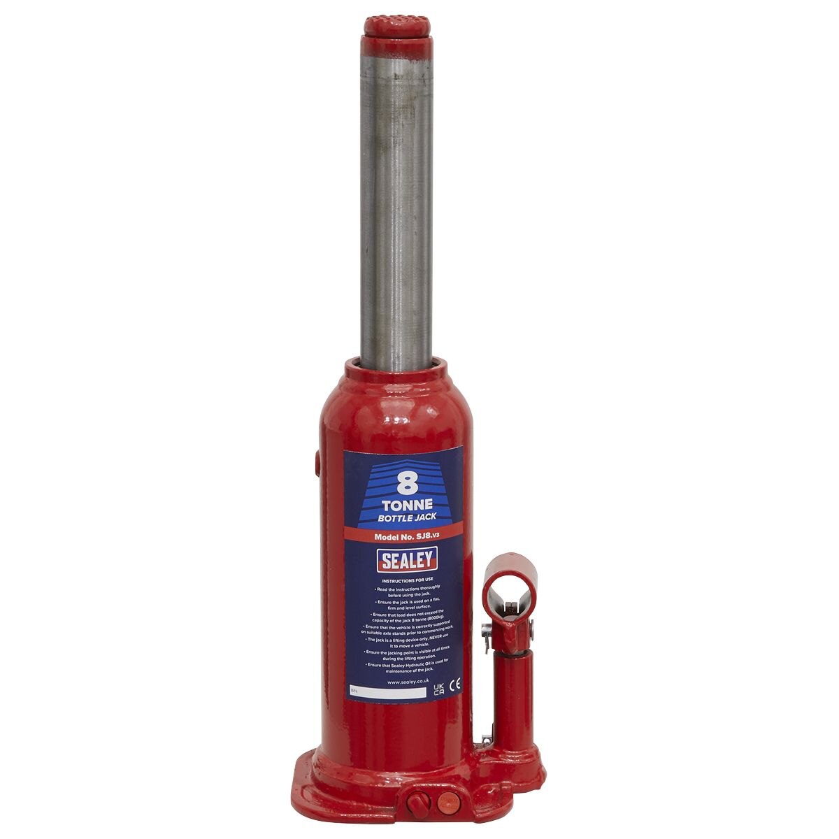 Sealey Bottle Jack 8 Tonne - Image 5