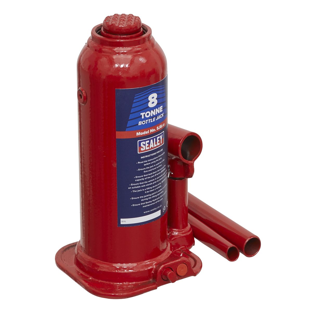 Sealey Bottle Jack 8 Tonne - Image 7
