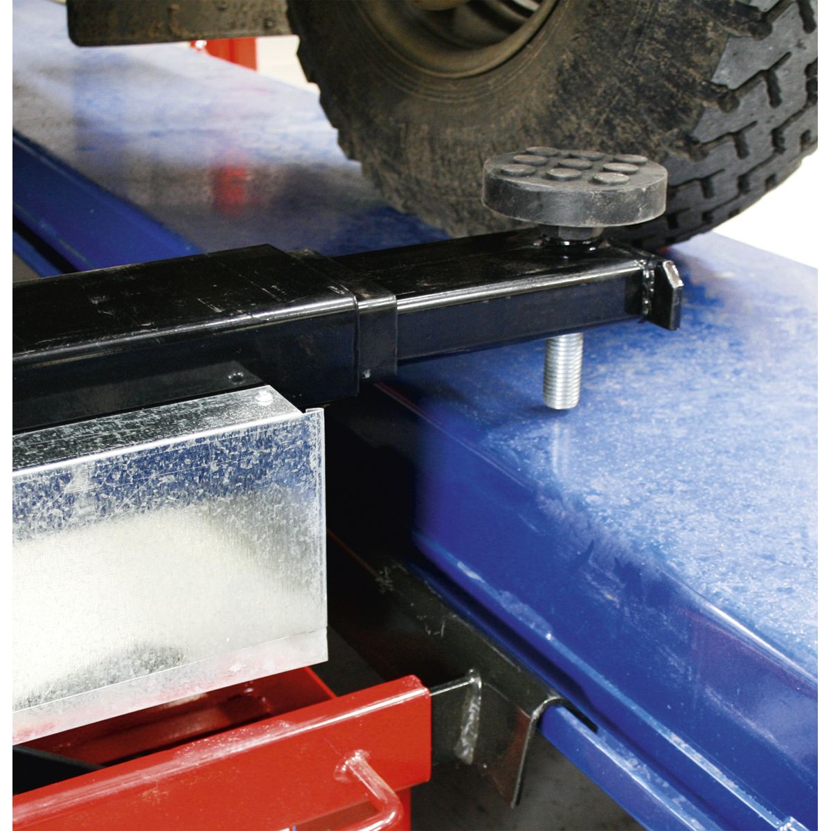 Sealey Jacking Beam 2 Tonne with Arm Extenders & Flat Roller Supports - Image 4
