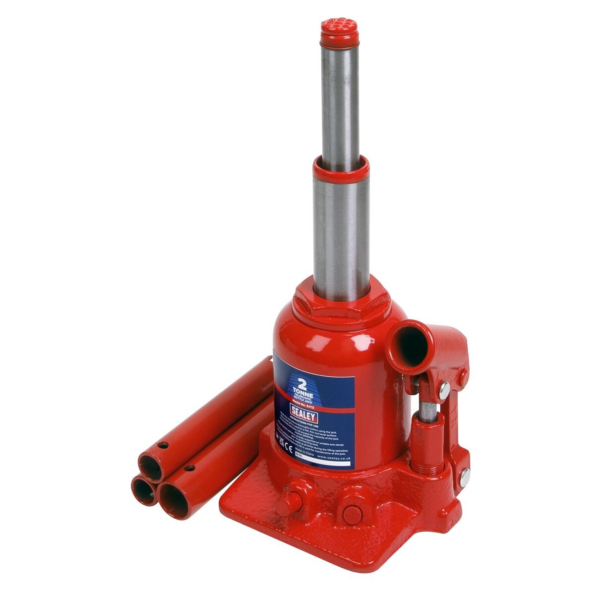 Sealey Telescopic Bottle Jack 2 Tonne - Image 3