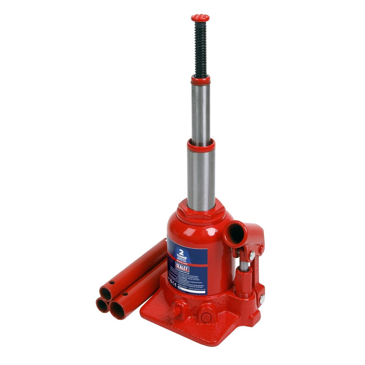 Sealey Telescopic Bottle Jack 2 Tonne - Image 5