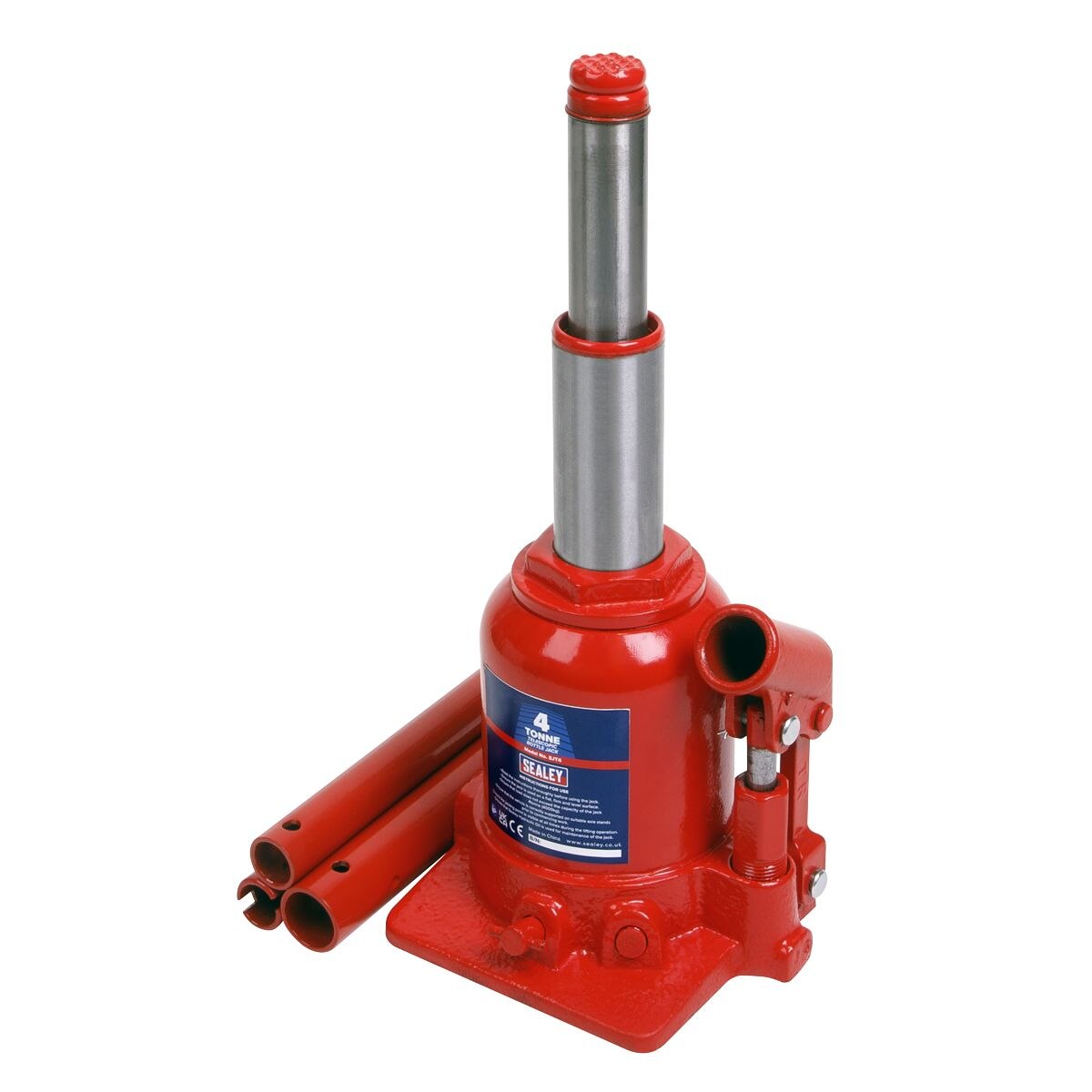 Sealey Telescopic Bottle Jack 4 Tonne - Image 3