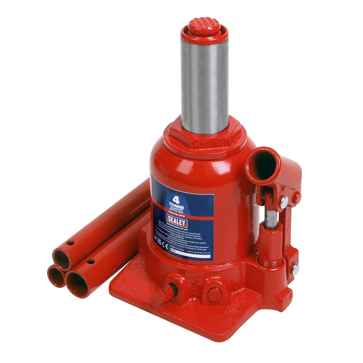 Sealey Telescopic Bottle Jack 4 Tonne - Image 4