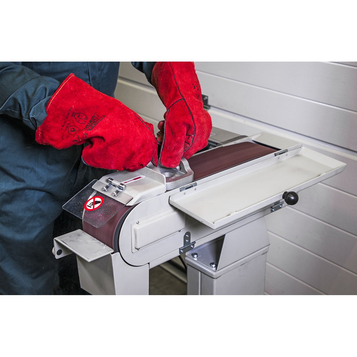 Sealey Power Belt Sander/Linisher 100 x 1220mm 1500W/230V - Image 9