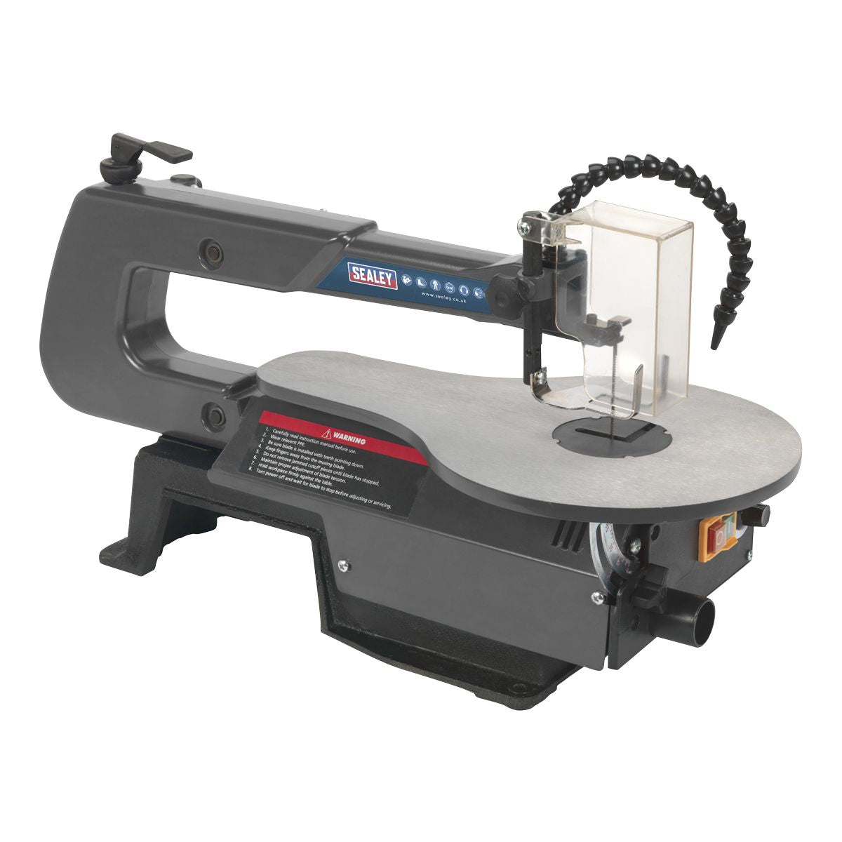 Sealey Variable Speed Scroll Saw 406mm Throat 230V - Image 1