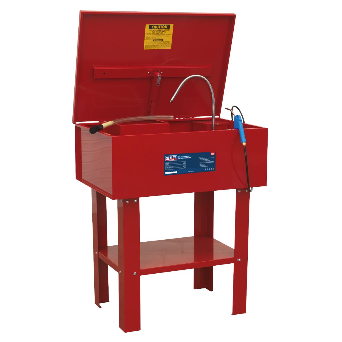 Sealey Air Operated Parts Washer 55L - Image 1