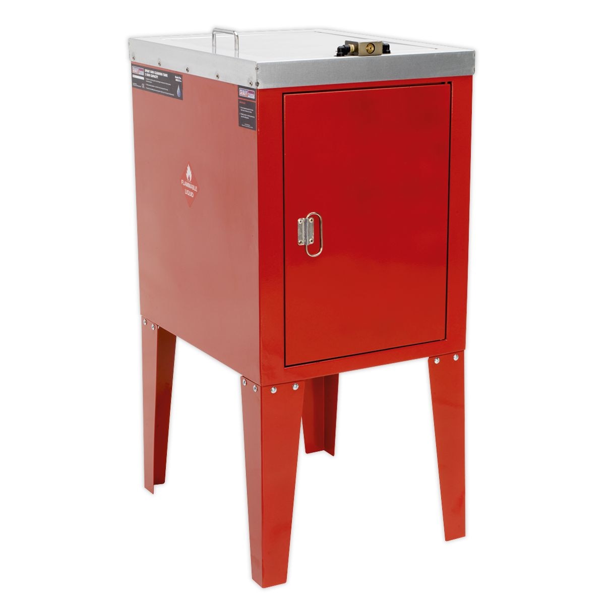 Sealey Spray Gun Cleaning Tank 2 Gun Capacity - Image 1
