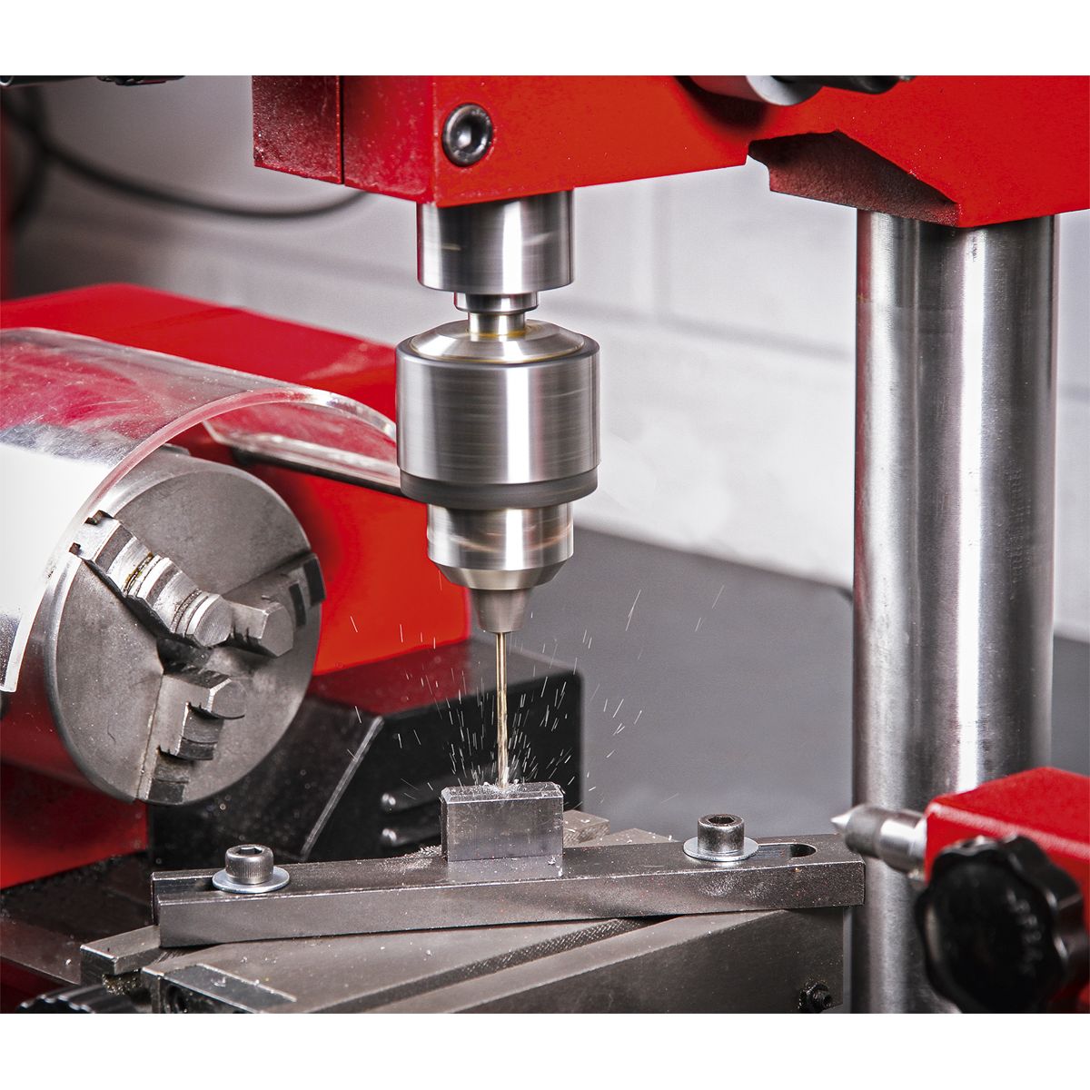 Sealey Mini Lathe & Drilling Machine - Image 4