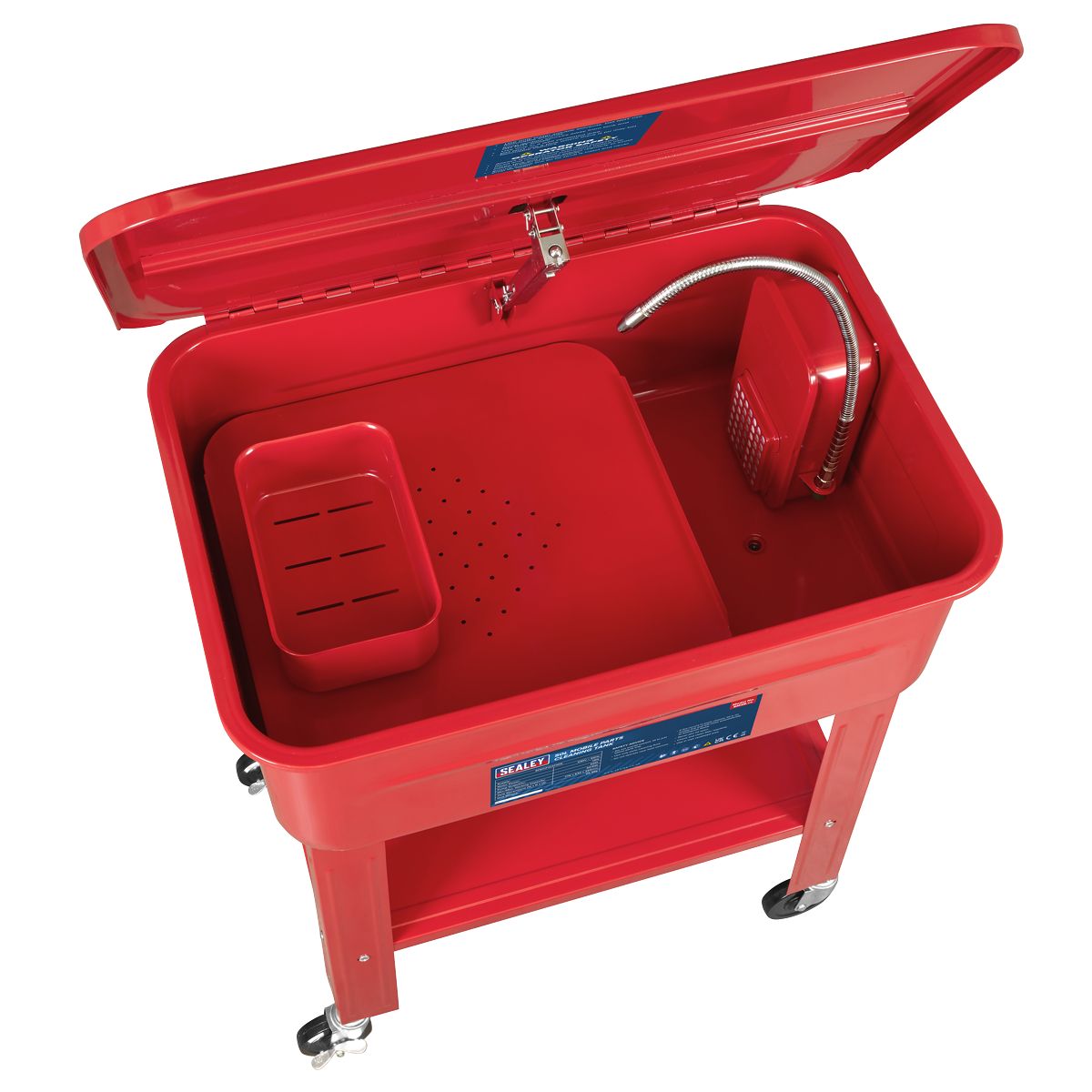 Sealey Mobile Parts Washer 50L - Image 3