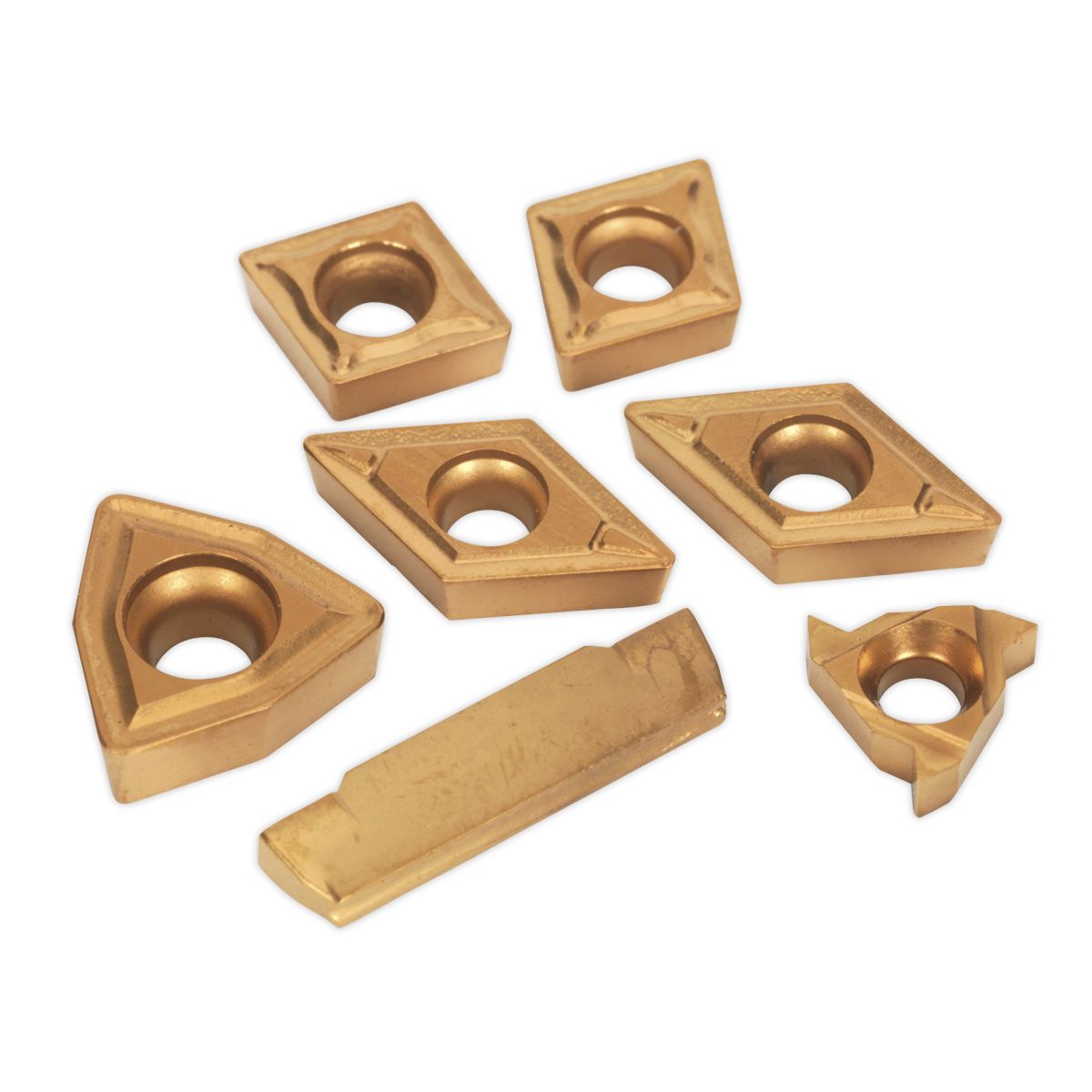 Sealey Tips for Lathe Turning Tool Set SM3025CS5 - Image 1