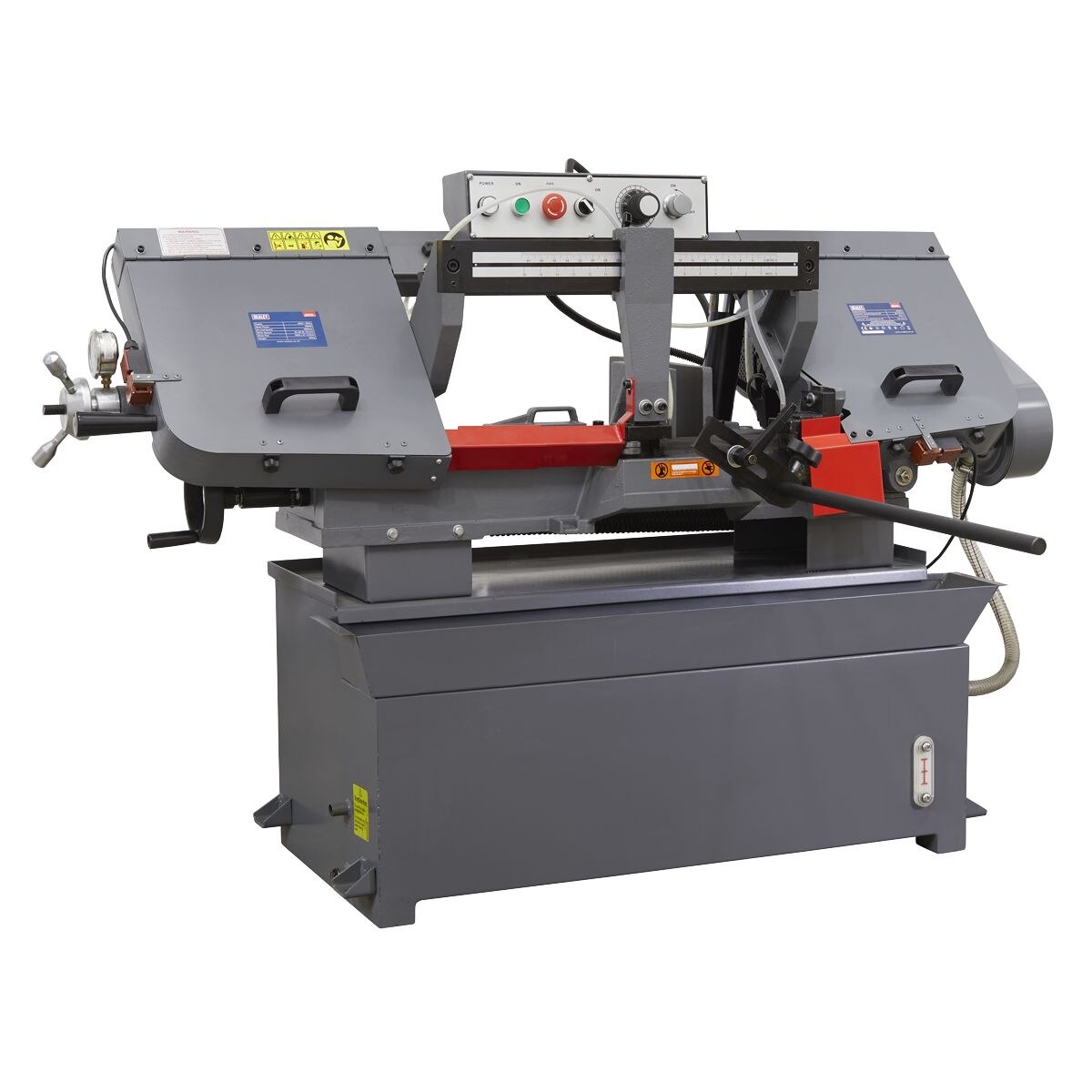 Sealey Horizontal Bandsaw with Hydraulic Arm 400mm - Image 3
