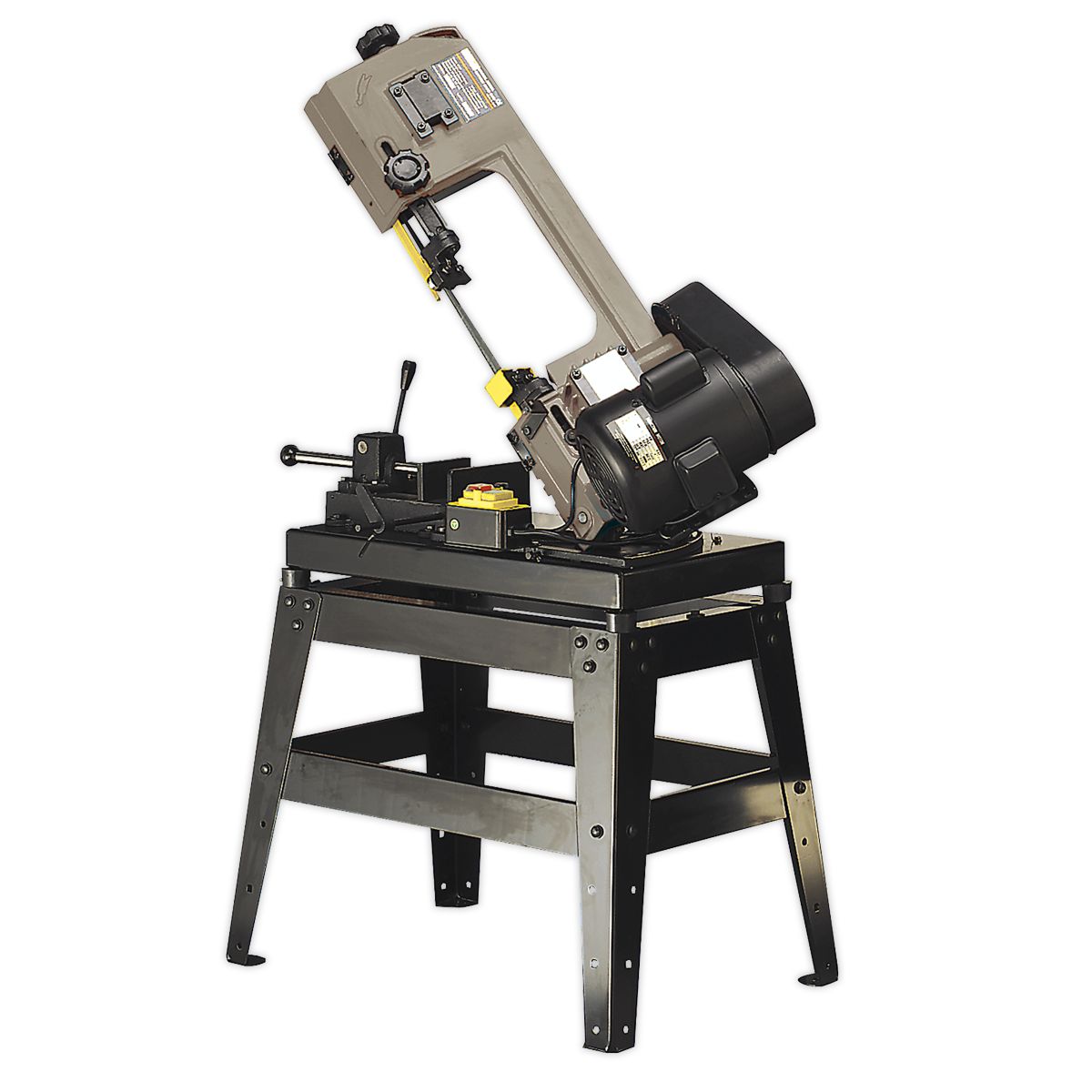 Sealey Metal Cutting Bandsaw with Mitre & Quick Lock Vice 150mm 230V - SM65