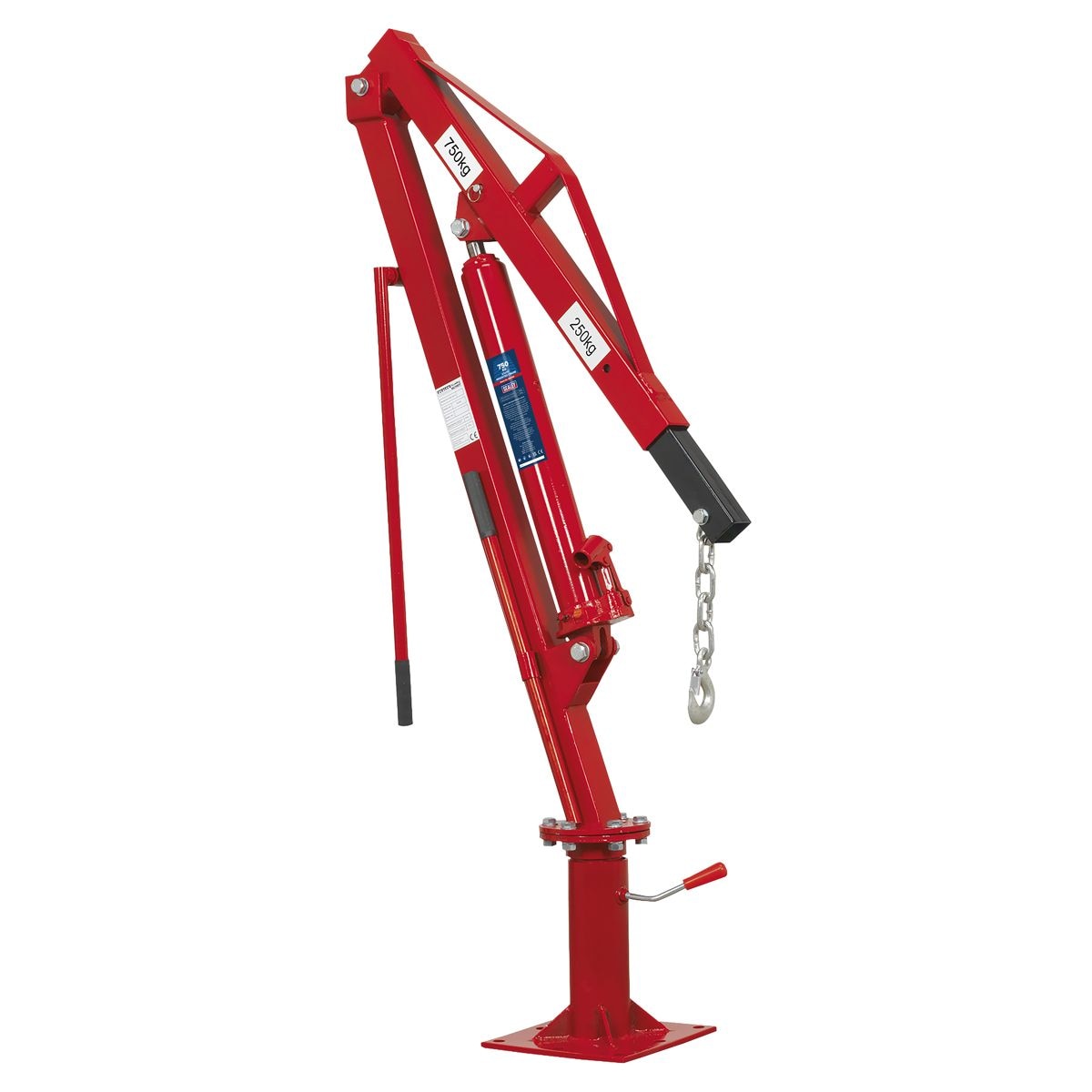 Sealey Static Mounted Crane 750kg - Image 1