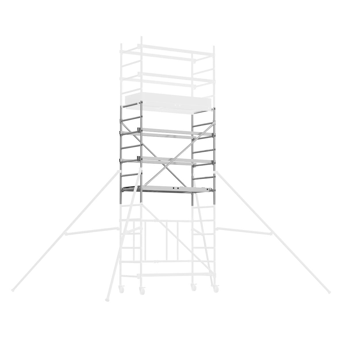 Sealey Platform Scaffold Tower Extension Pack 3 EN 1004-1 - Image 5