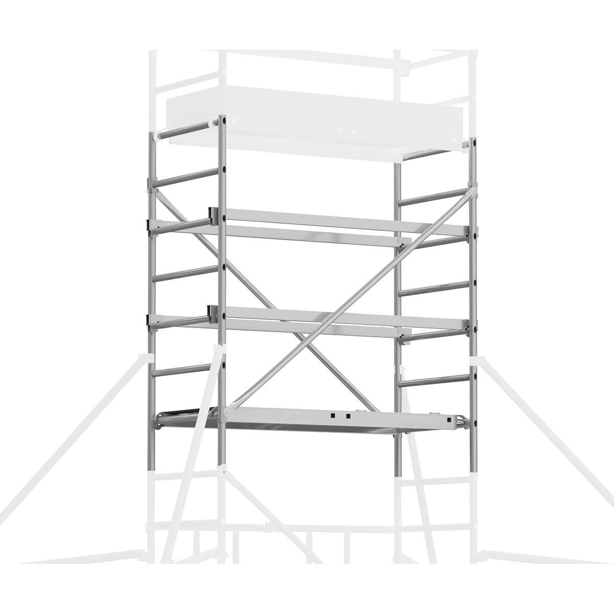 Sealey Platform Scaffold Tower Extension Pack 3 EN 1004-1 - Image 6