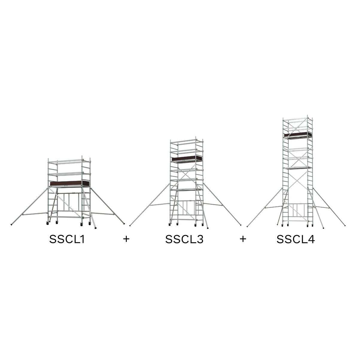 Sealey Platform Scaffold Tower Extension Pack 4 EN 1004-1 - Image 8