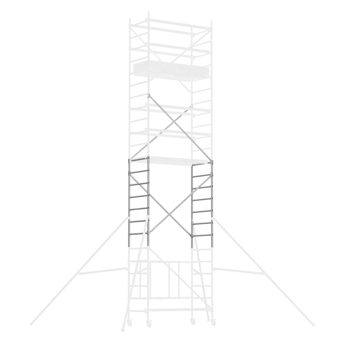Sealey Platform Scaffold Tower Extension Pack 4 EN 1004-1 - Image 9