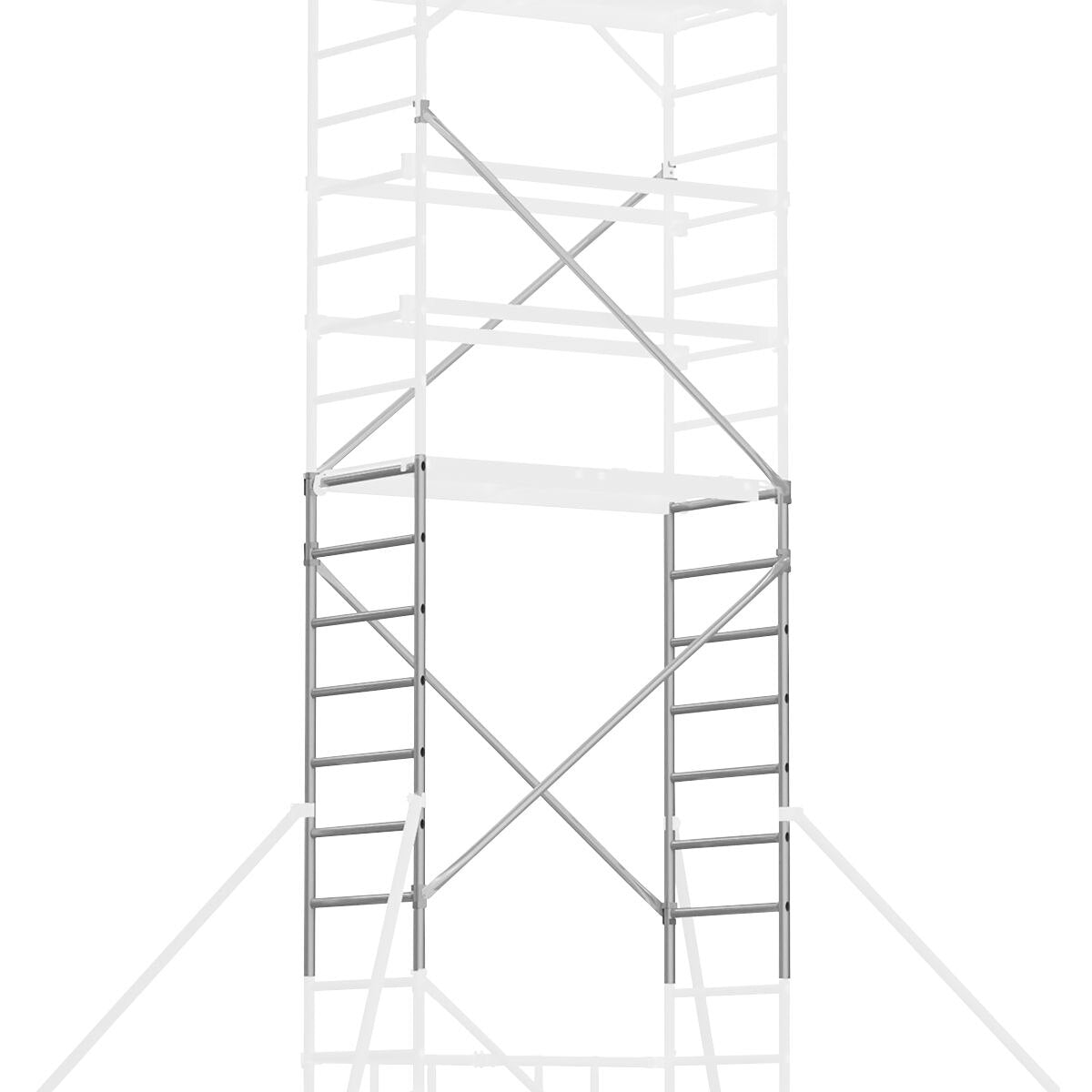Sealey Platform Scaffold Tower Extension Pack 4 EN 1004-1 - Image 10