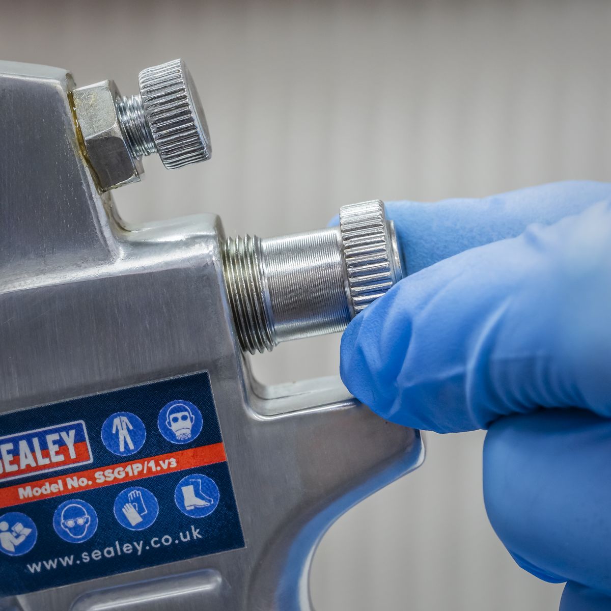 Sealey Spray Gun for SSG1P 1.8mm Set-Up - Image 6