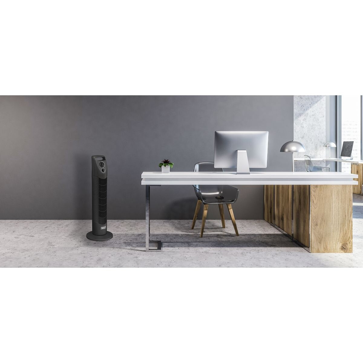 Sealey 3-Speed Oscillating Tower Fan 30" 230V - Image 3