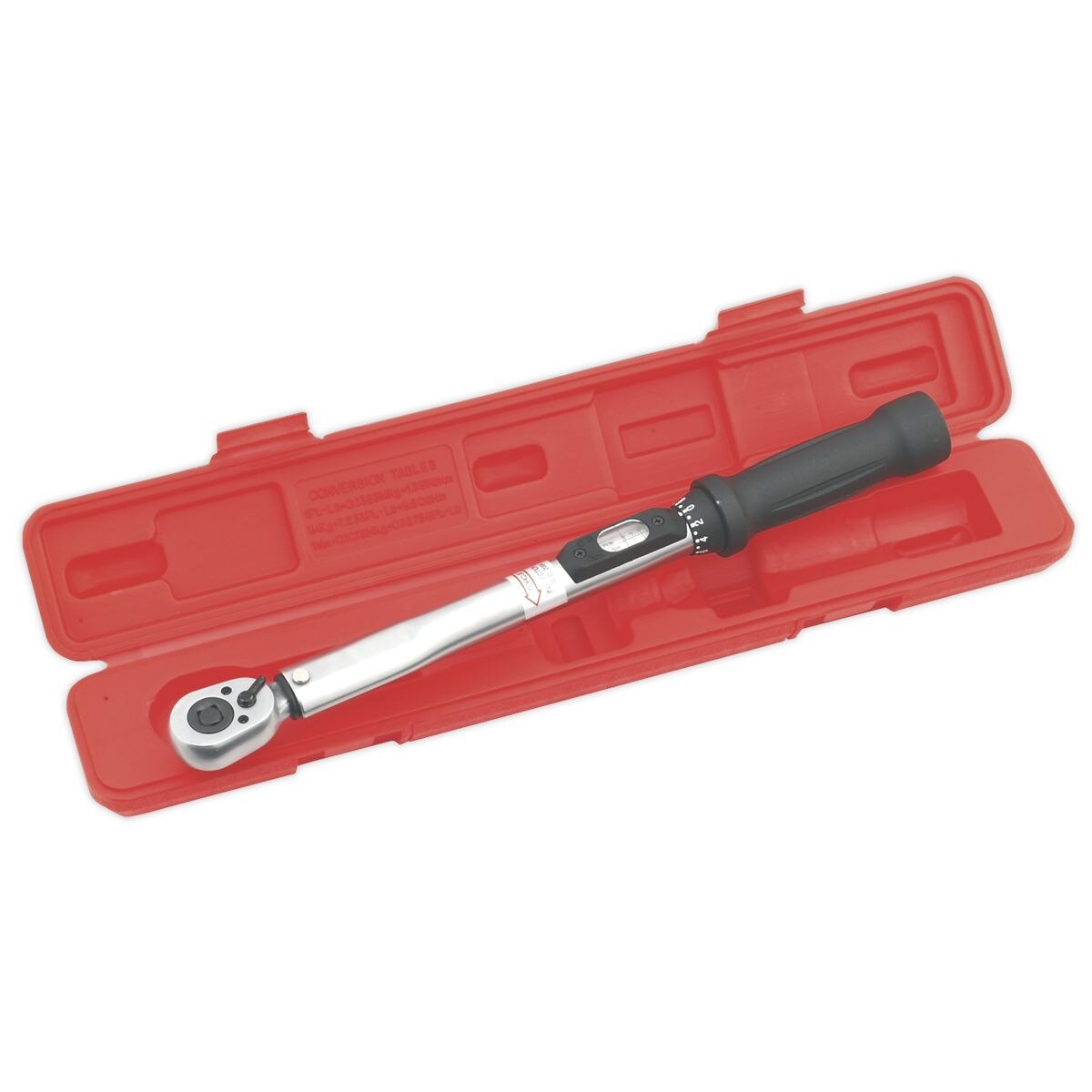 Sealey Premier Calibrated Locking Micrometer Style Torque Wrench 3/8"Sq Drive10-110Nm - Image 3