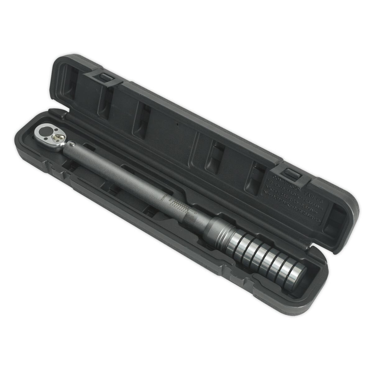 Sealey Premier Calibrated Micrometer Style Torque Wrench1/2"Sq Drive 40-200Nm - Image 3