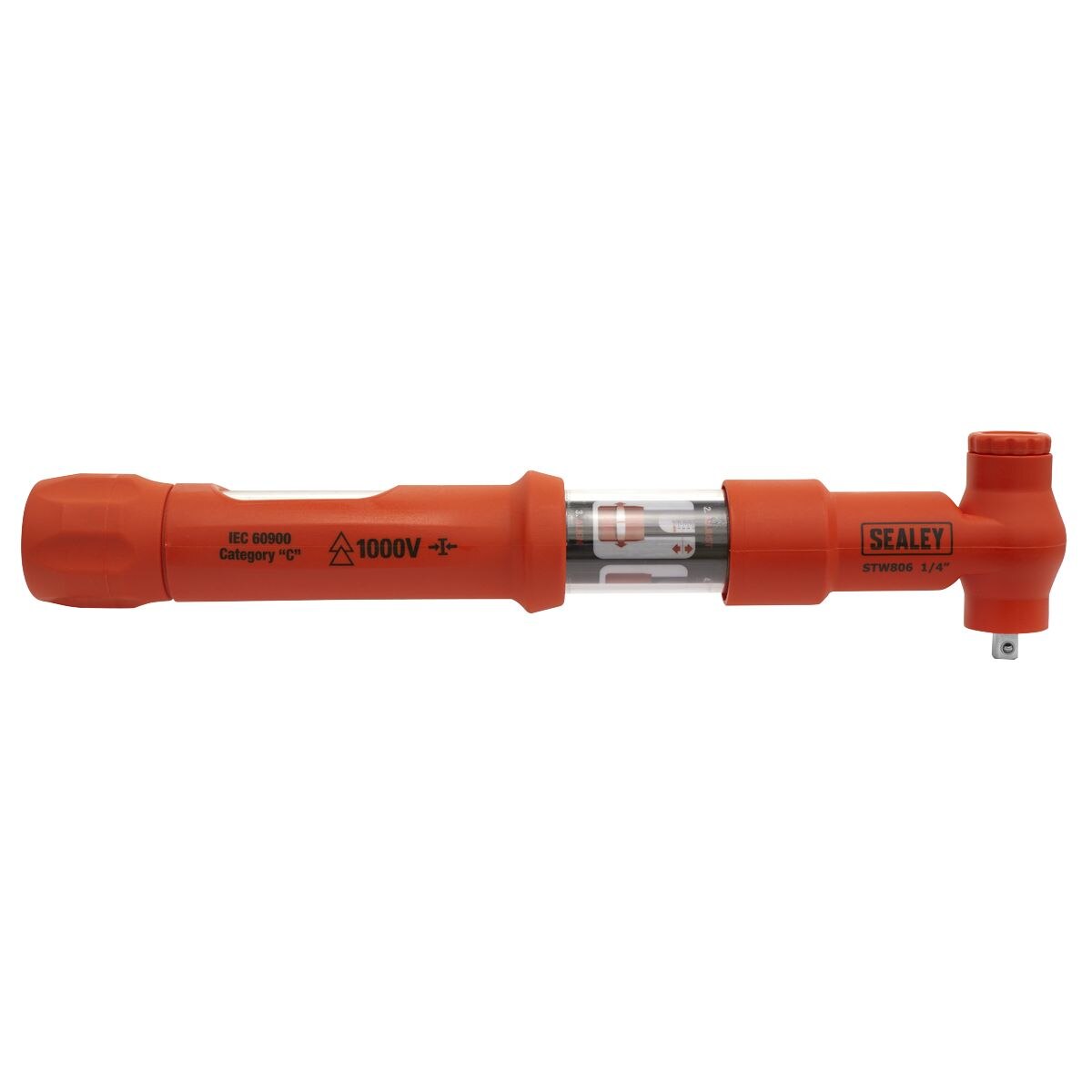 Sealey Premier Insulated Torque Wrench 1/4"Sq Drive 2-12Nm - Image 9