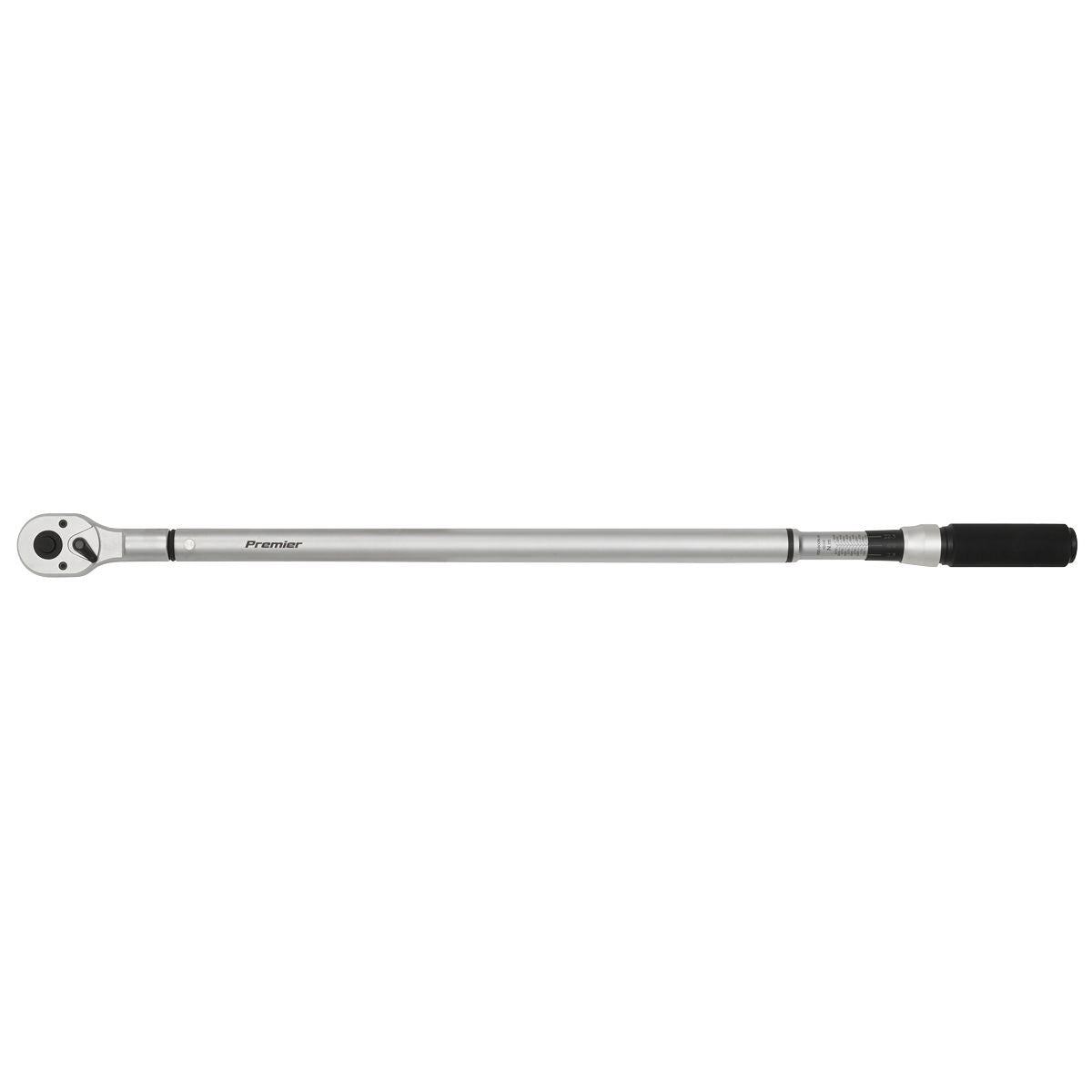 Sealey Premier Calibrated Micrometer Style Torque Wrench 3/4"Sq Drive 100-600Nm - Image 5