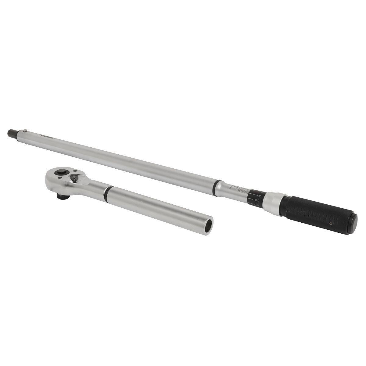 Sealey Premier Calibrated Micrometer Style Torque Wrench 3/4"Sq Drive 160-800Nm - Image 6