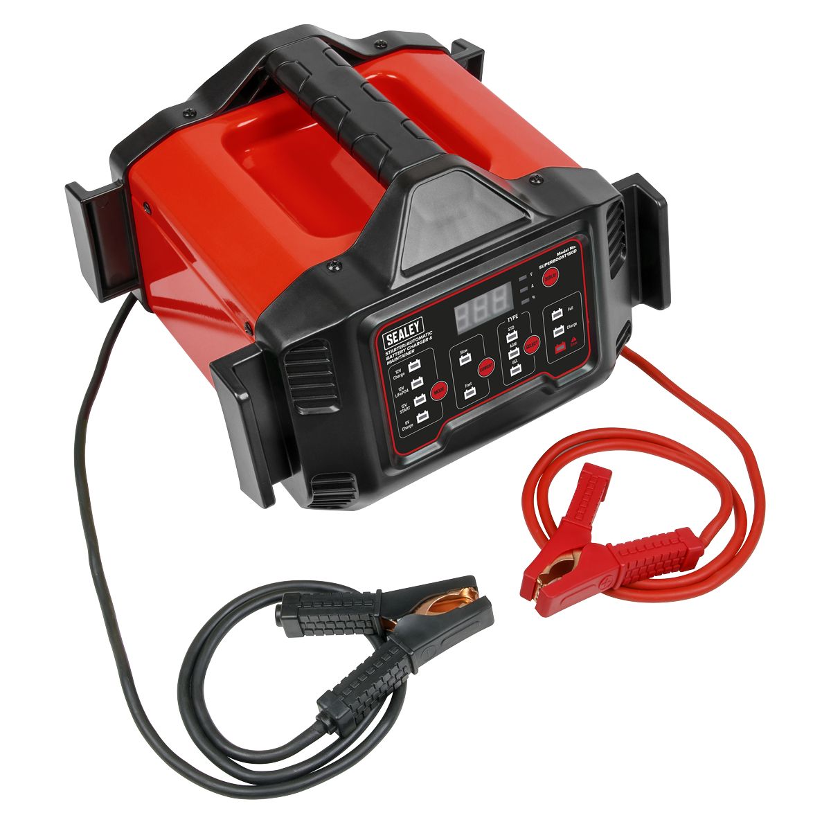 Sealey 6/12V Automatic Battery Charger & Maintainer 150A Starter/15A - Image 5