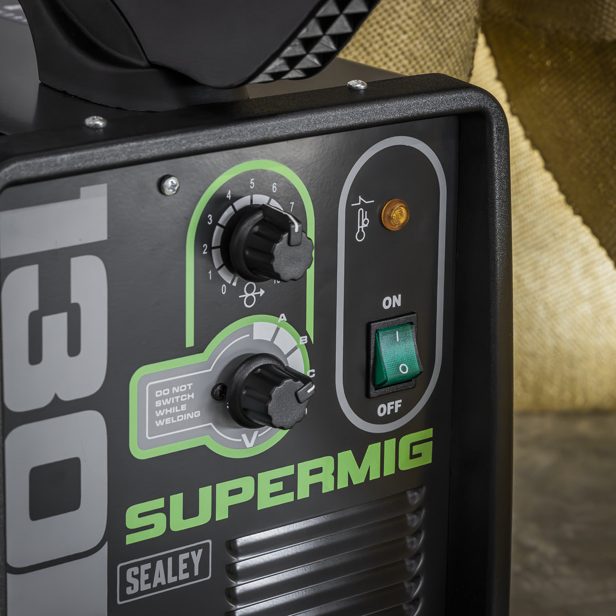 Sealey Mini Portable Gas/Gasless MIG Welder 130A 230V SUPERMIG130
