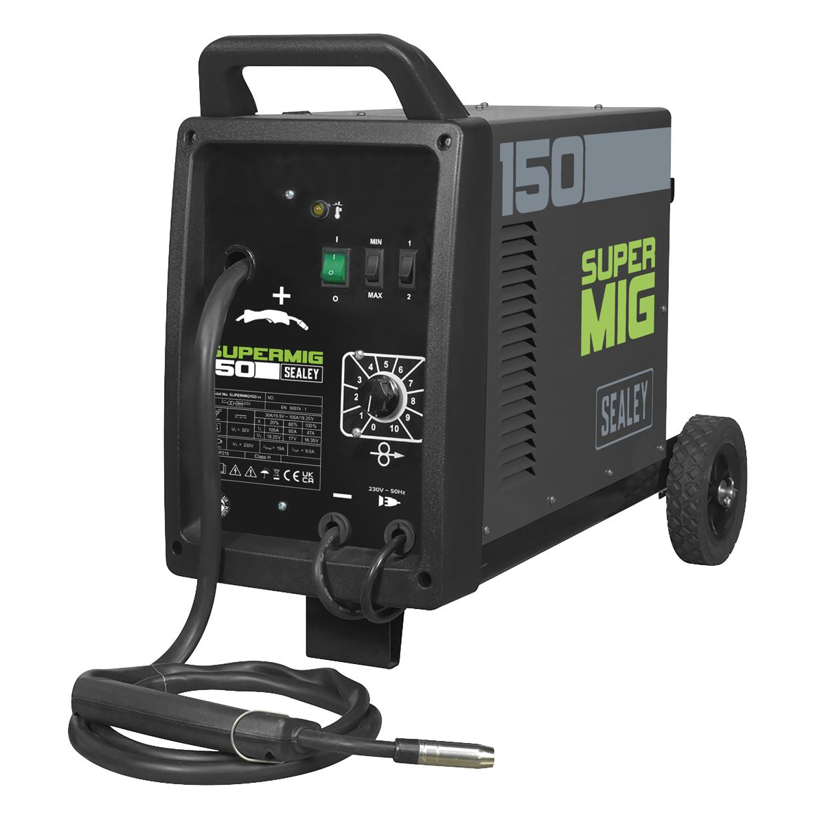 Sealey Professional MIG Welder 150A 230V - Image 1