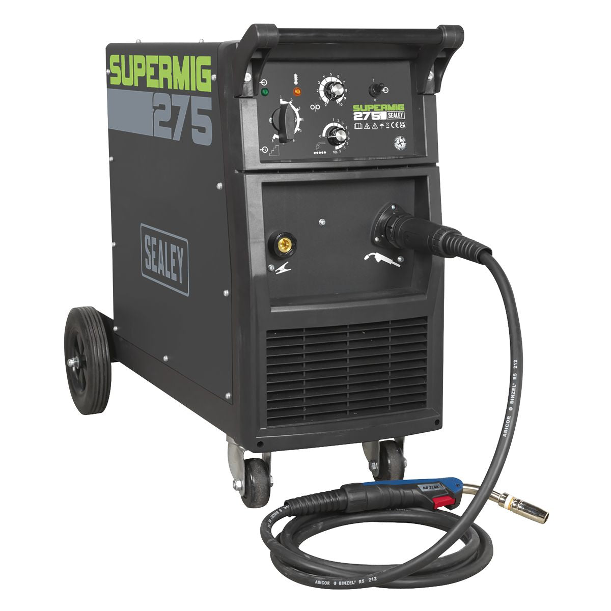 Sealey Professional MIG Welder with Binzel Euro Torch 270A 230V - Image 3