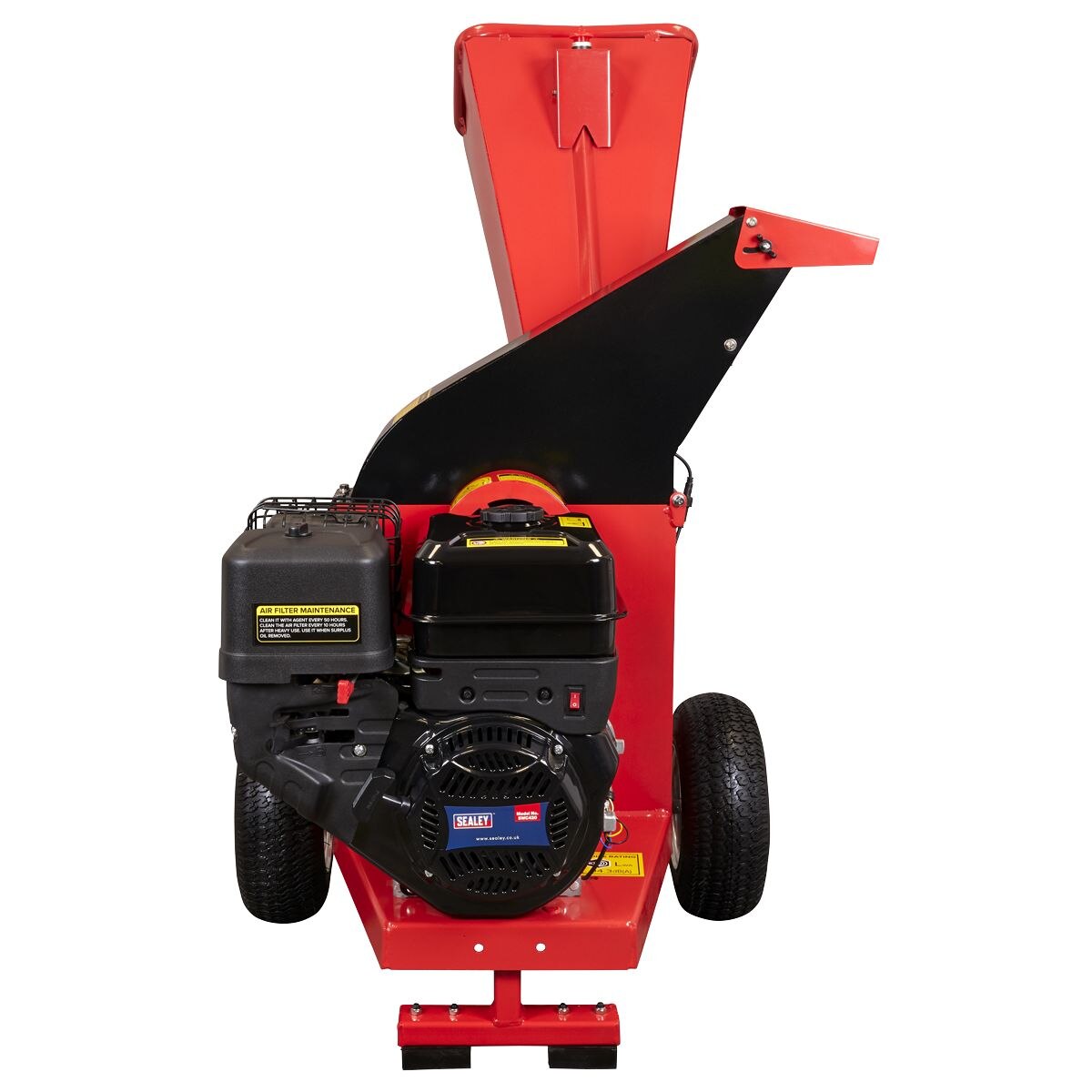 Sealey Wood Chipper 420cc 15hp 100mm Capacity - Image 6