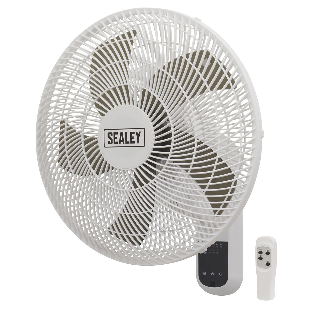 Sealey 3-Speed Wall Fan with Remote Control 16" 230V - Image 6
